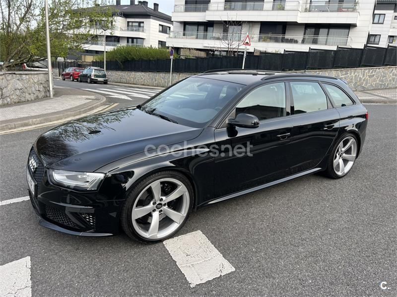 Negro Usado 2015 Audi RS4 Familiar | 38.900 € - Imagen 1/4