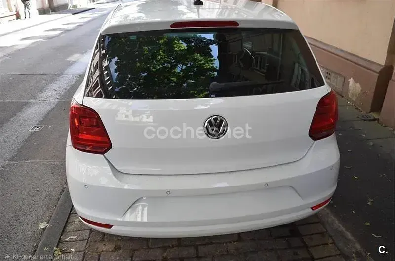 Usado VW Polo Advance 75 CV (55 kW) 2017 Blanco Berlina