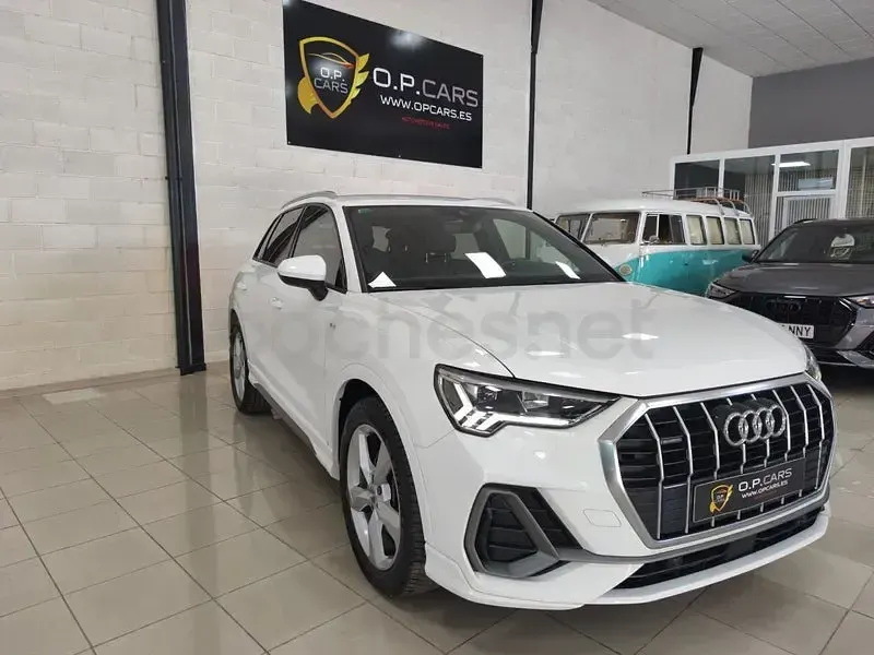 Usado Audi Q3 S-Line 190 CV (139 kW) 2019 Blanco SUV