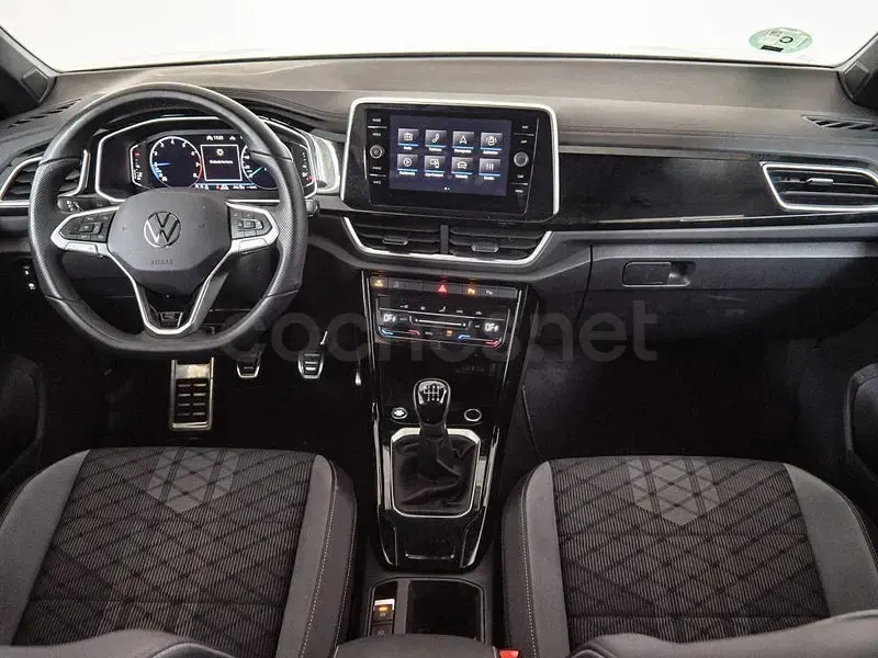 Usado VW T-Roc R-line 115 CV (84 kW) 2025 Blanco SUV