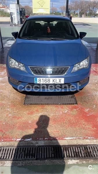 Usado Seat Leon XCELLENCE 125 CV (91 kW) 2018 Azul Berlina