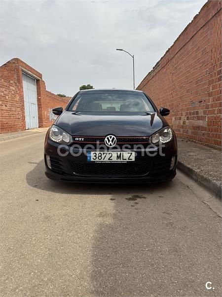Usado VW Golf VI GTI 235 CV (172 kW) 2011 Negro Utilitario