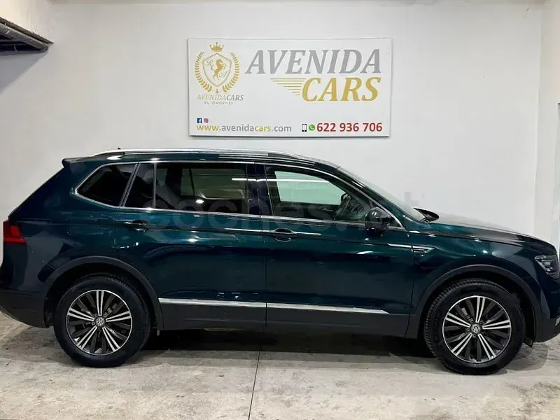 Usado VW Tiguan Allspace Advance 150 CV (110 kW) 2019 Verde SUV