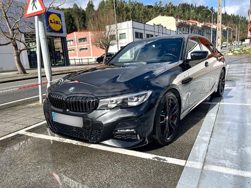Usado BMW 320e Shadowline 190 CV (139 kW) 2022 Negro Berlina