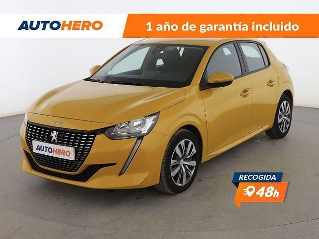 Amarillo Usado 2020 Peugeot 208 Active Utilitario | 10.499 € (Buen precio) - Imagen 1/3