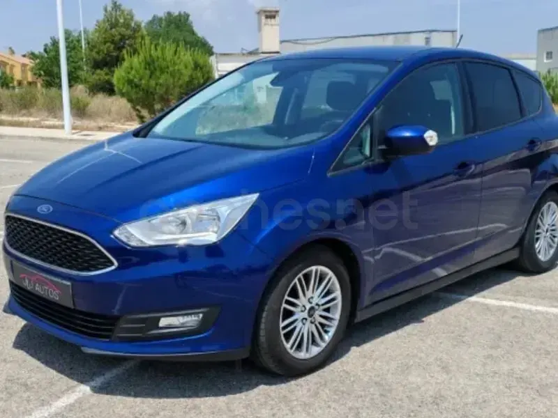 Usado Ford C-MAX Trend 125 CV (91 kW) 2016 Azul Monovolumen