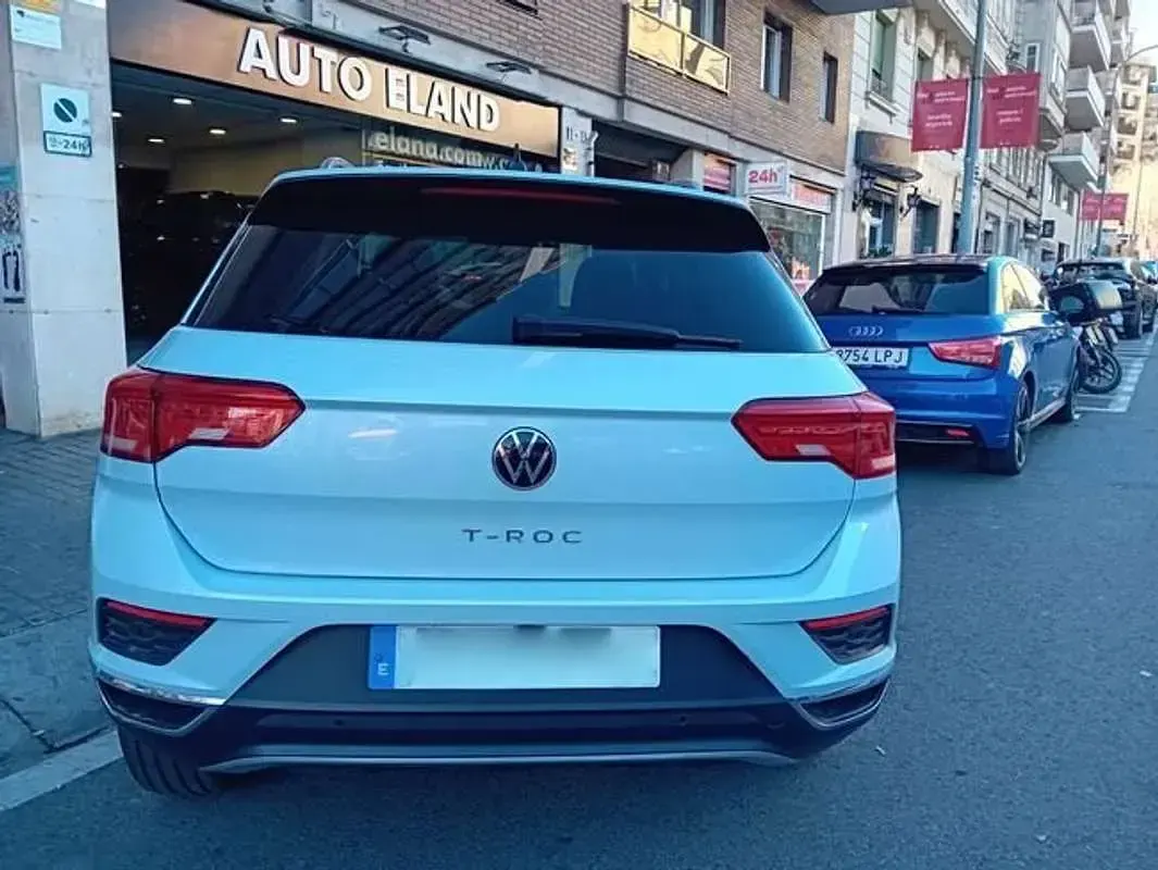 Usado VW T-Roc Style 150 CV (110 kW) 2021 Blanco SUV