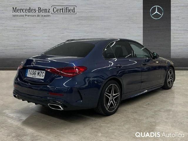 Usado Mercedes C200 AMG line 163 CV (119 kW) 2025 Azul sodalita