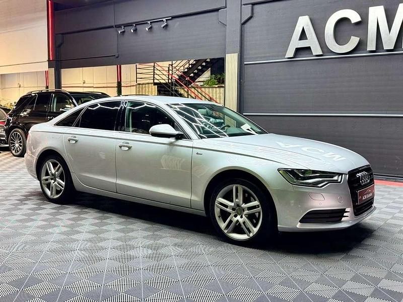 Usado Audi A6 245 CV (180 kW) 2013 Gris / plata Berlina
