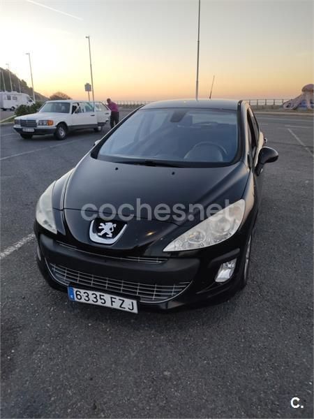 Negro Usado 2007 Peugeot 308 Sport Berlina | 2800 € (Super precio) - Imagen 1/4