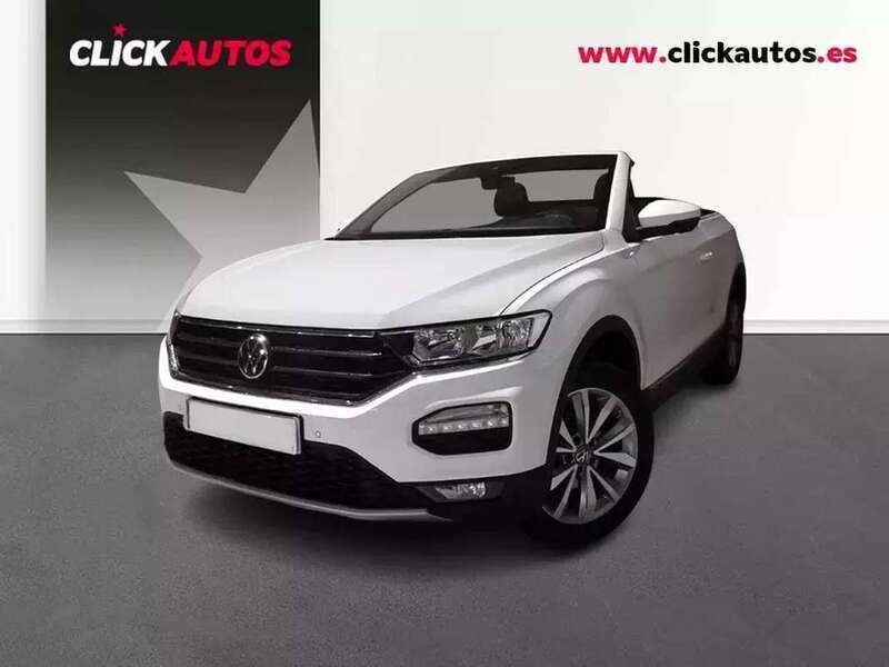 Blanco Usado 2021 VW T-Roc Cabriolet Style Descapotable | 23.750 € (Super precio) - Imagen 1/4