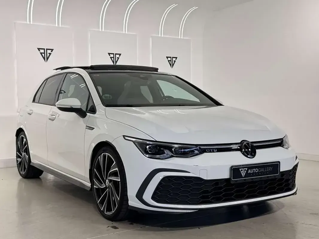 Usado VW Golf VIII GTD 200 CV (147 kW) 2022 Blanco Utilitario