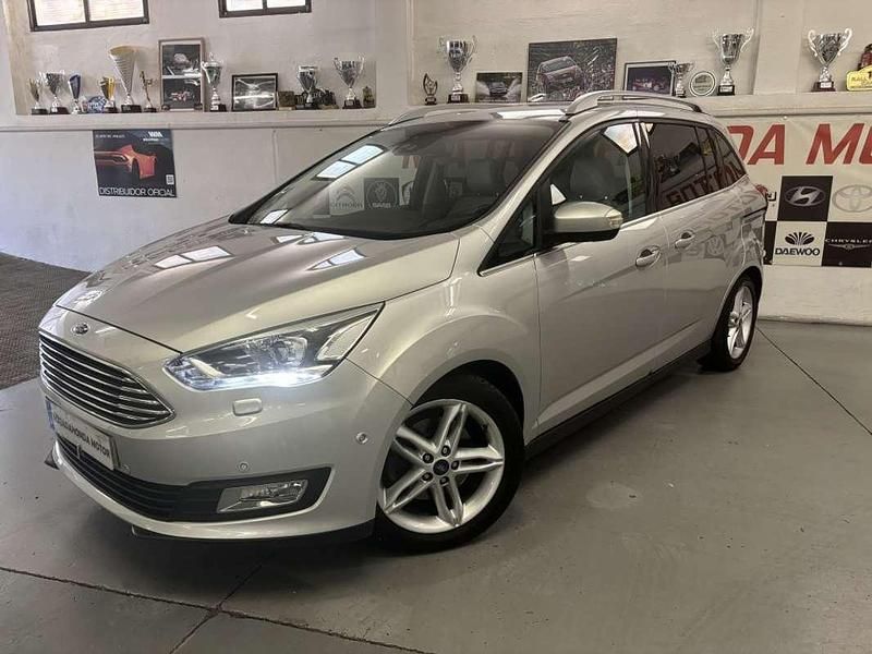 Plateado Usado 2018 Ford Grand C-Max Titanium Monovolumen | 10.950 € (Super precio) - Imagen 1/4