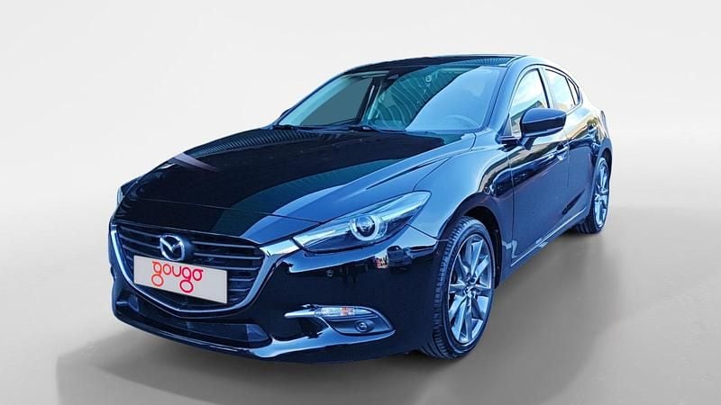 Usado Mazda 3 Style 120 CV (88 kW) 2018 Negro Berlina