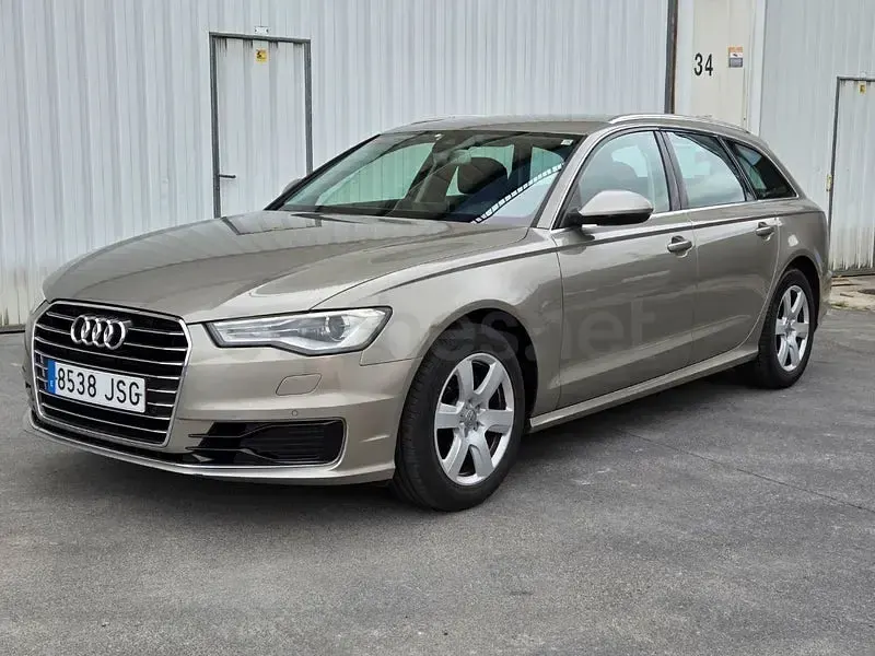 Usado Audi A6 Comfort 150 CV (110 kW) 2016 Beige Familiar