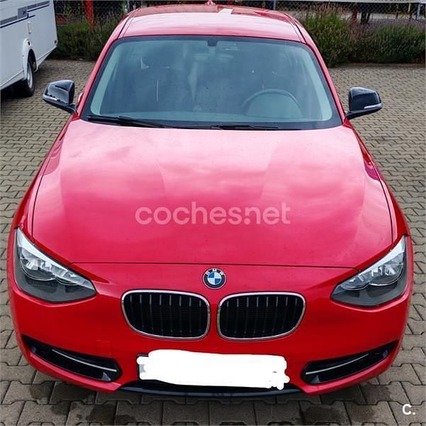 Usado BMW 114 Sport Line 102 CV (75 kW) 2012 Rojo Utilitario
