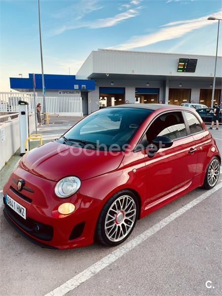 Rojo Usado 2012 Abarth 500C Descapotable | 12.990 € (Precio justo) - Imagen 1/4