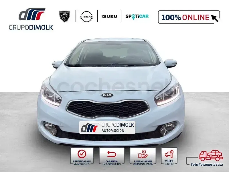 Usado Kia Ceed GT 90 CV (66 kW) 2013 Blanco Berlina