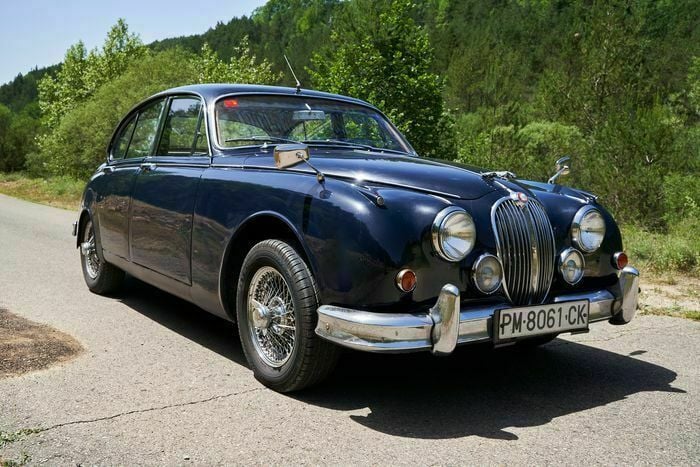 Usado Jaguar MK II 120 CV (88 kW) 1961 Azul Berlina