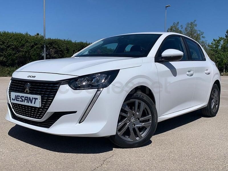 Usado Peugeot 208 Active 100 CV (73 kW) 2021 Blanco Utilitario