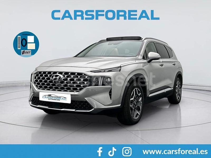Gris / plata Usado 2022 Hyundai Santa Fe Style SUV | 31.990 € (Buen precio) - Imagen 1/4