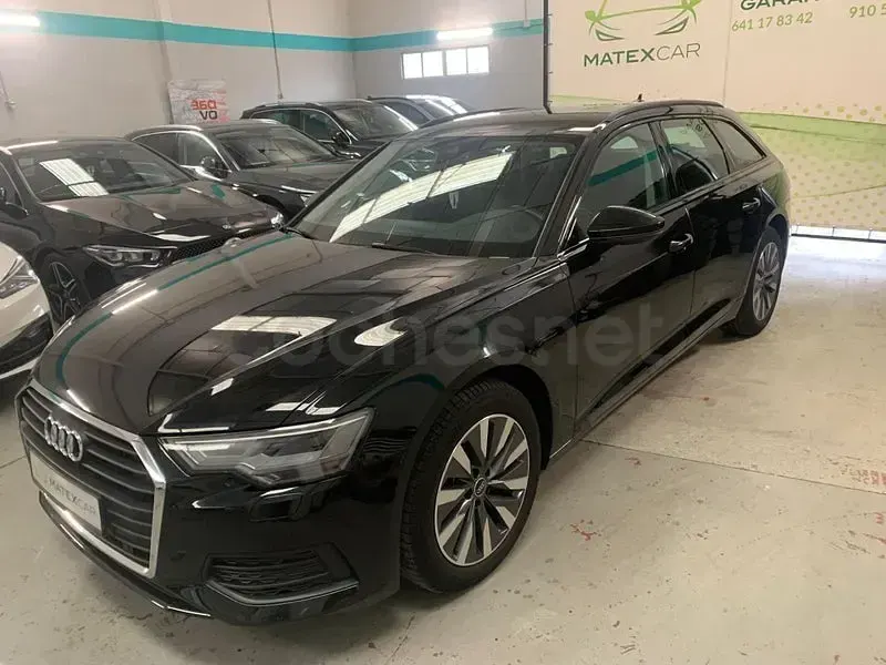 Usado Audi A6 Business 204 CV (150 kW) 2021 Negro Familiar