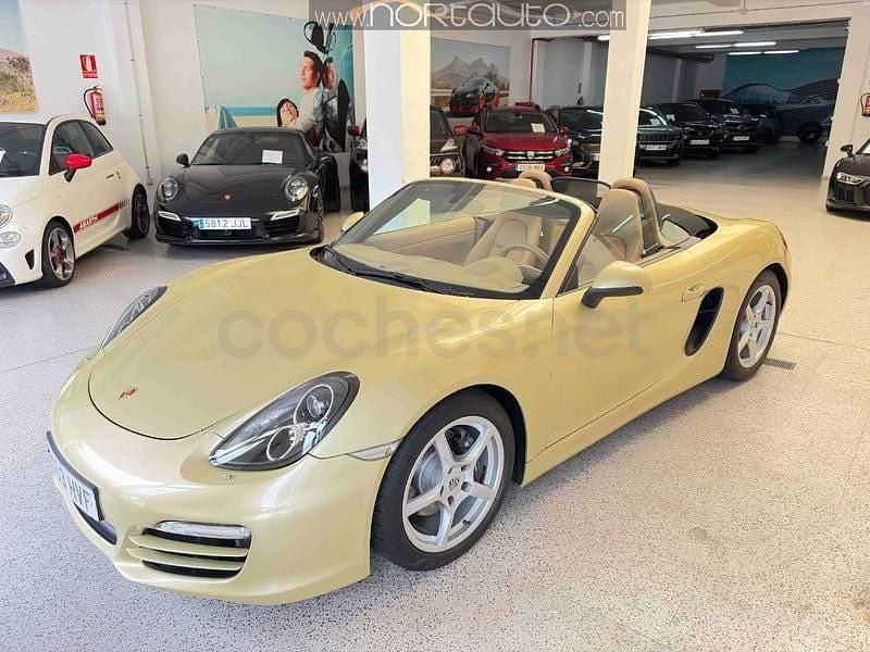 Usado Porsche Boxster 265 CV (194 kW) 2014 Beige Descapotable
