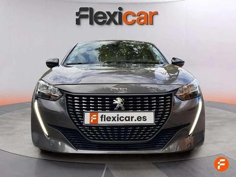Usado Peugeot 208 Active 75 CV (55 kW) 2022 Gris Utilitario