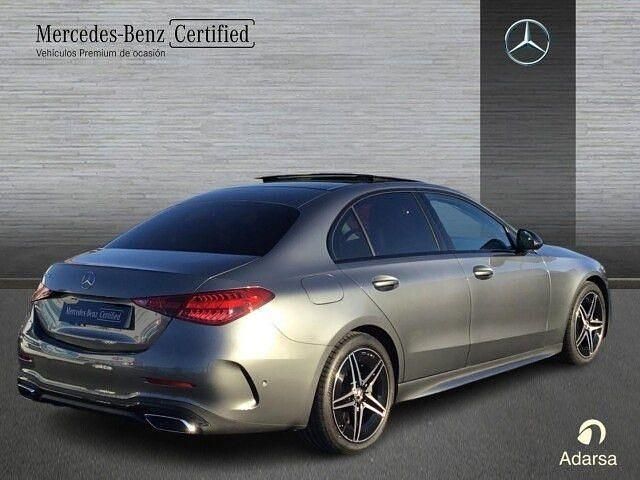 Usado Mercedes C220 AMG line 200 CV (147 kW) 2025 Gris selenita