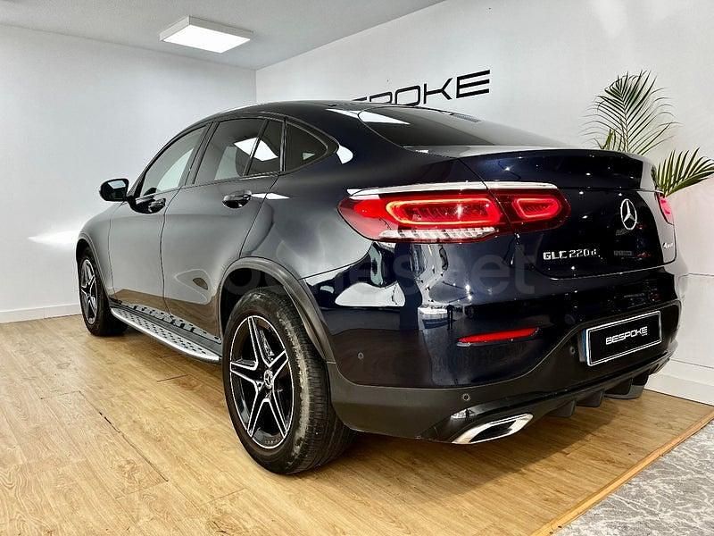 Usado Mercedes GLC220 194 CV (142 kW) 2022 Azul Coupe