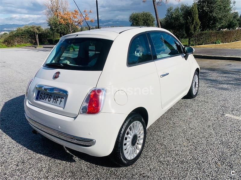 Usado Fiat 500 85 CV (62 kW) 2011 Blanco Berlina