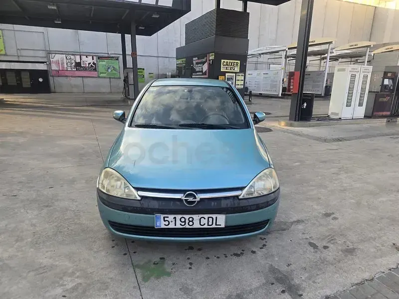 Usado Opel Corsa Club 65 CV (47 kW) 2003 Azul Utilitario
