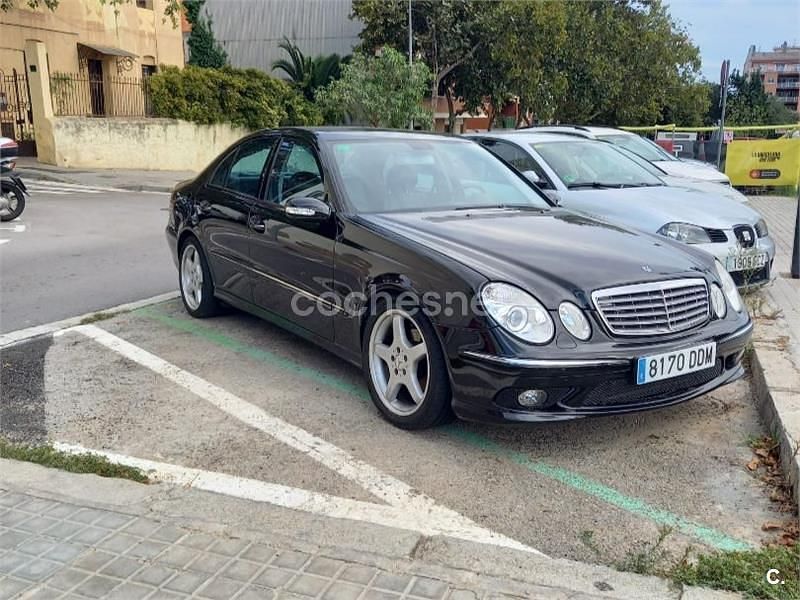 Negro Usado 2004 Mercedes E320 Avantgarde Berlina | 3998 € (Precio justo) - Imagen 1/4