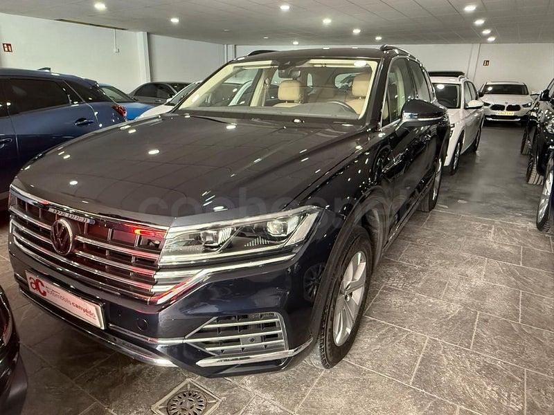 Usado VW Touareg Atmosphere 286 CV (210 kW) 2019 Azul SUV