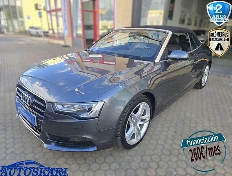 Usado Audi A5 Cabriolet 204 CV (150 kW) 2015 Gris Descapotable