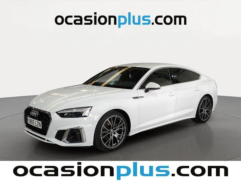 Usado Audi A5 Sportback S-Line 163 CV (119 kW) 2022 Blanco Utilitario