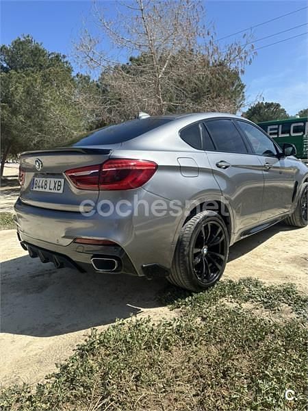Usado BMW X6 Performance 258 CV (189 kW) 2018 Gris / plata SUV