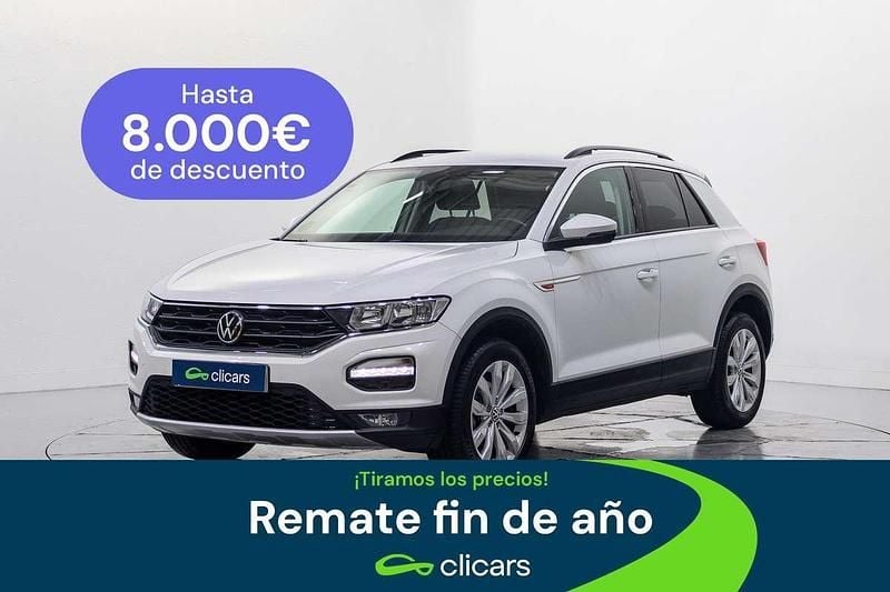 Blanco Usado 2021 VW T-Roc Advance SUV | 16.790 € (Super precio) - Imagen 1/4