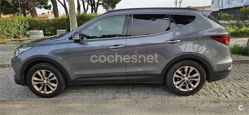 Usado Hyundai Santa Fe 200 CV (147 kW) 2016 Gris / plata SUV