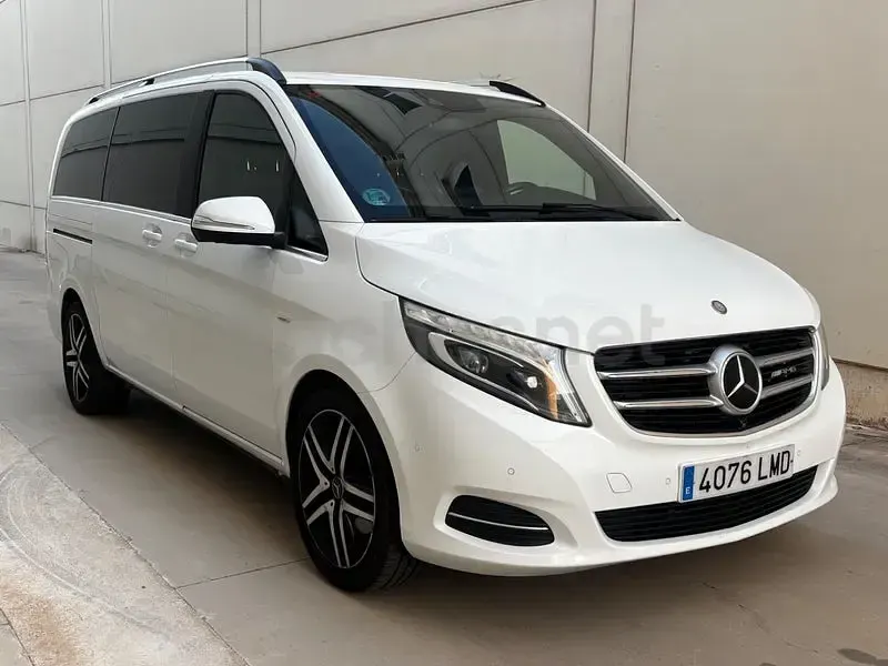 Usado Mercedes V250 Avantgarde 190 CV (139 kW) 2015 Blanco Monovolumen