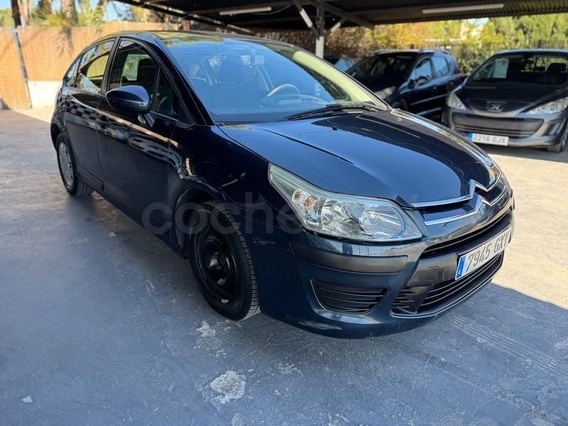 Usado Citroën C4 Exclusive 92 CV (67 kW) 2010 Azul Berlina