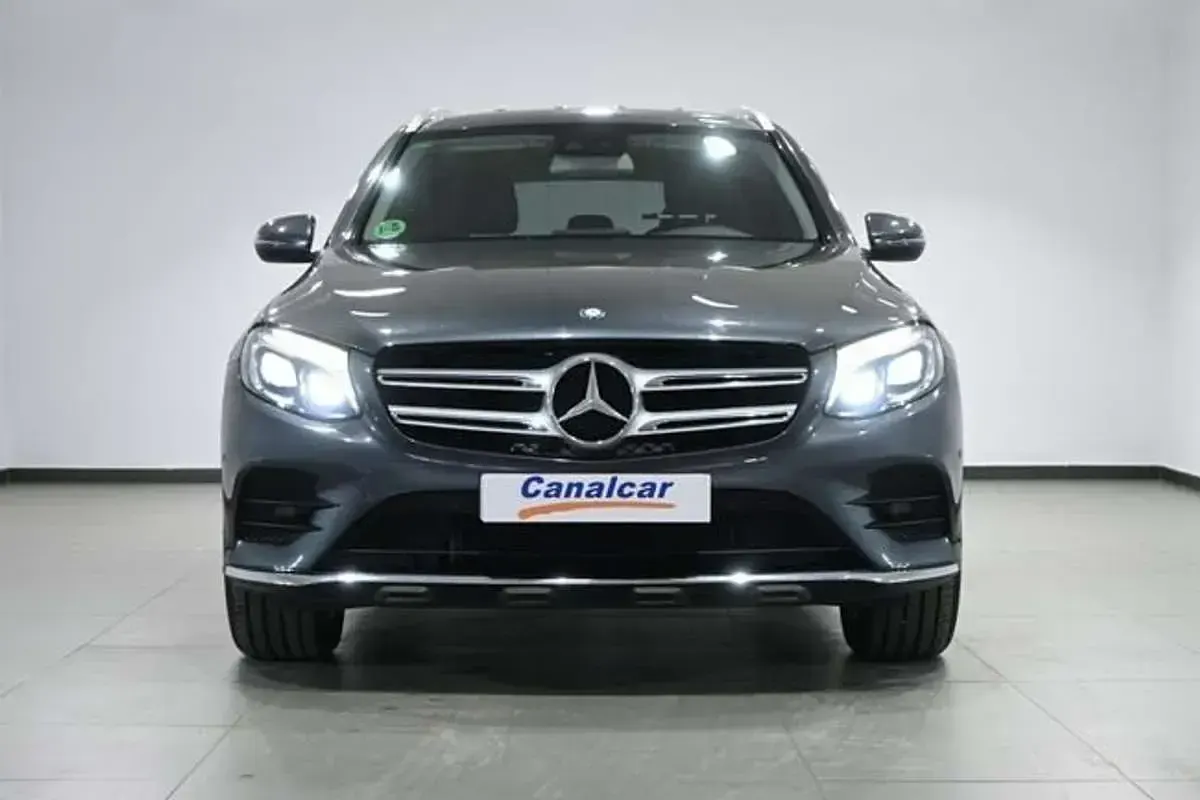 Usado Mercedes GLC220 170 CV (125 kW) 2015 Gris SUV