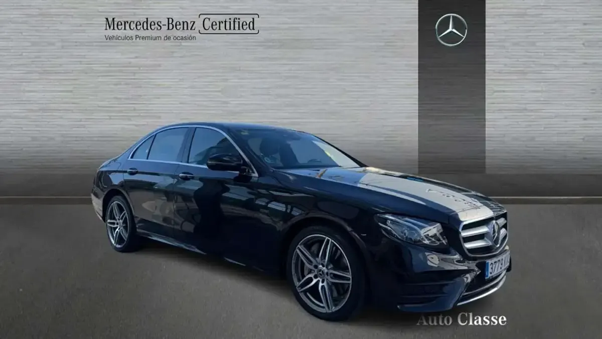 Usado Mercedes E350 286 CV (210 kW) 2018 Negro Berlina
