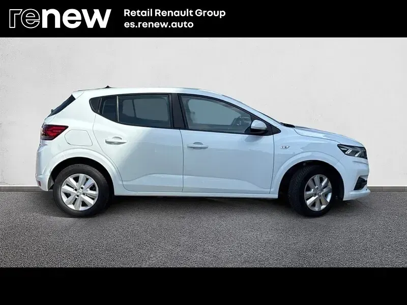 Usado Dacia Sandero Comfort 100 CV (73 kW) 2021 Blanco Berlina
