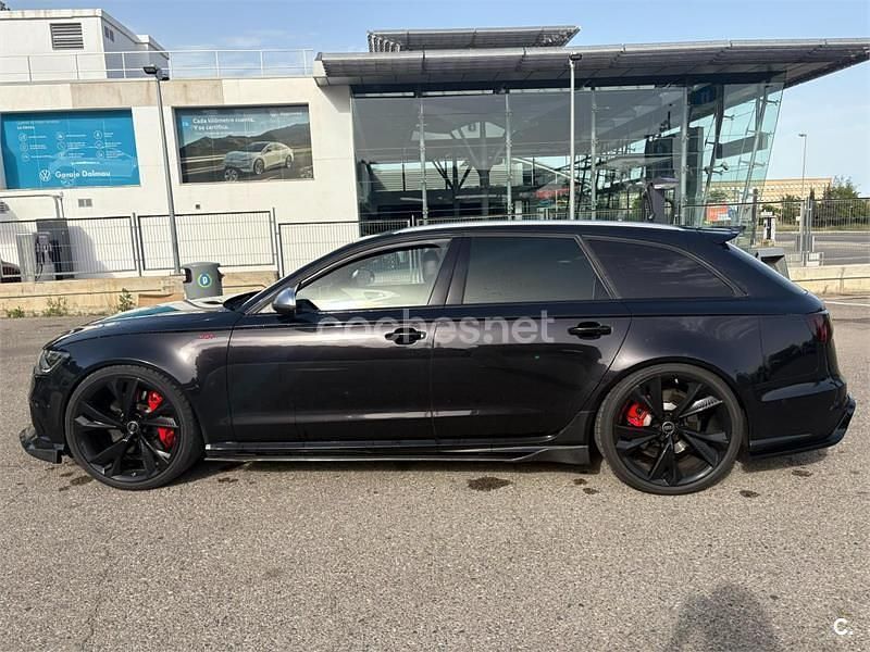 Usado Audi RS6 560 CV (411 kW) 2014 Negro Familiar