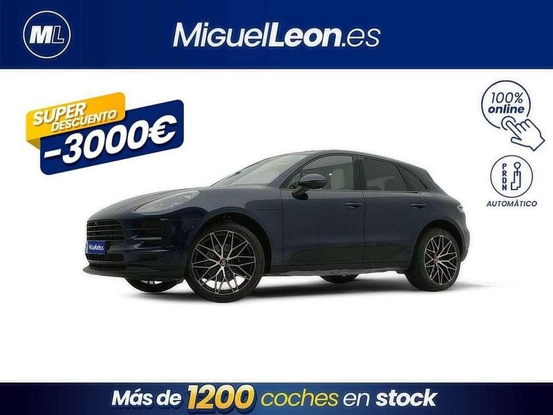 Azul Usado 2021 Porsche Macan SUV | 56.985 € (Buen precio) - Imagen 1/3