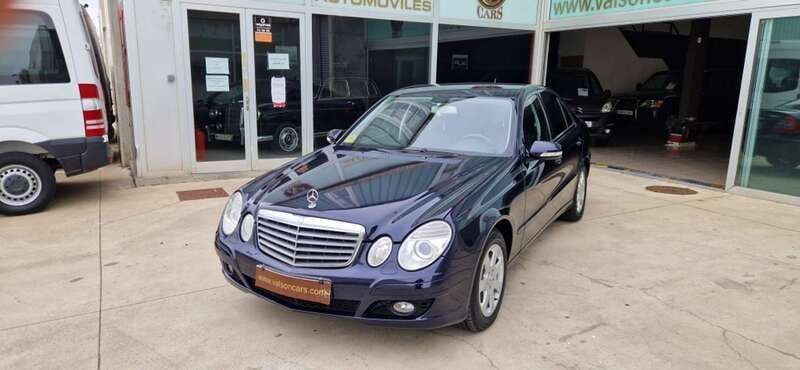 Azul Usado 2007 Mercedes E320 Berlina | 11.975 € (Caro) - Imagen 1/4