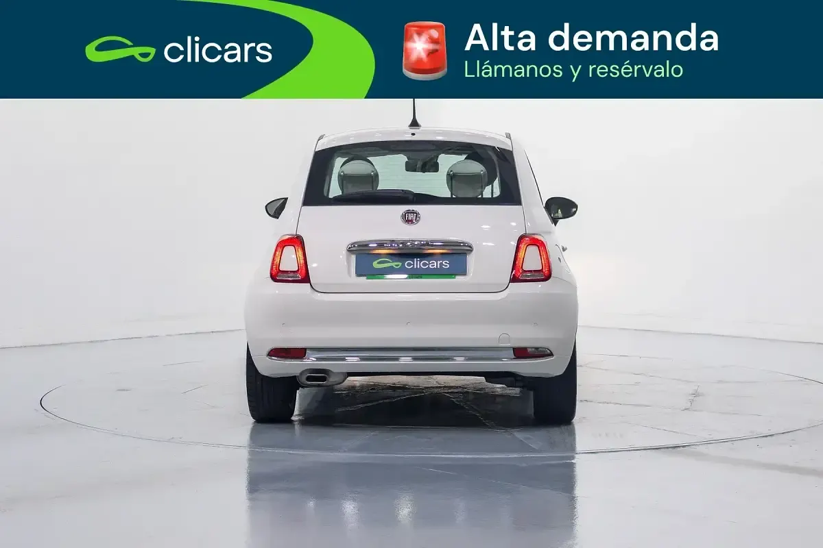 Usado Fiat 500 Lounge 69 CV (50 kW) 2019 Beige Berlina