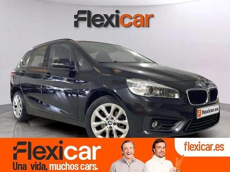 Negro Usado 2015 BMW 218 Active Tourer Comfort Edition Monovolumen | 13.990 € (Buen precio) - Imagen 1/4