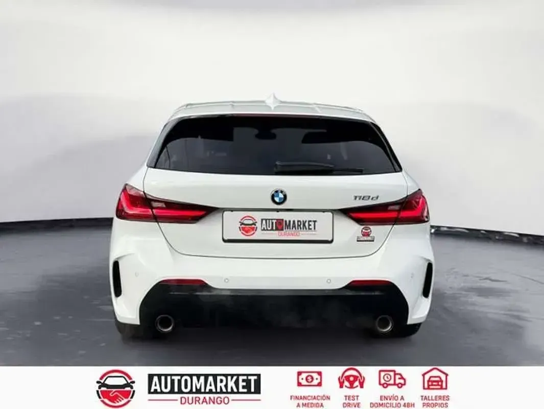 Usado BMW 116 116 CV (85 kW) 2021 Blanco Utilitario